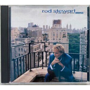 Vintage CD Rod Stewart If We Fall in Love Tonight 1996 Warner Bros.